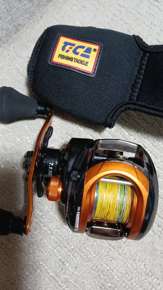 Abu Garcia Orange Max Reel Cover Japan New Left Handed 1 Piece