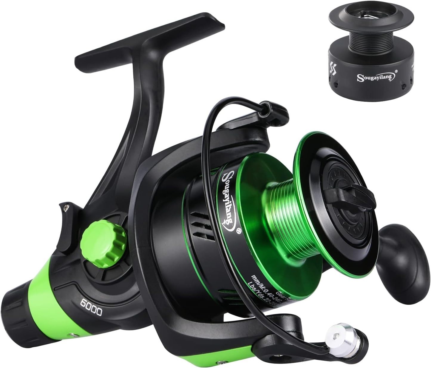 Carp Fishing Reel 13+1 BB Bait Feeder Spinning Reel for Freshwater Saltwater