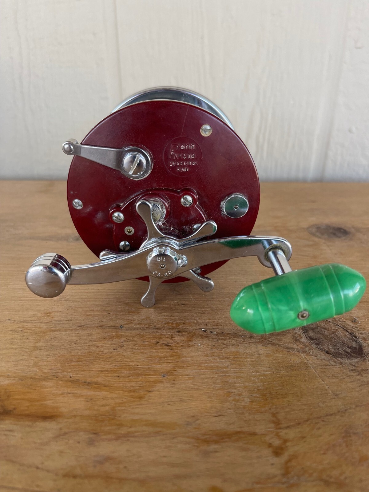 Vintage Penn Peer No. 309 Level Wind Fresh/Saltwater Fishing Reel USA
