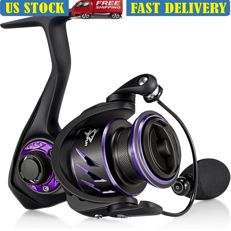 Viper X Spinning Reel 33lbs Max Drag Smooth 10 1 Bearings Waterproof Fishing New