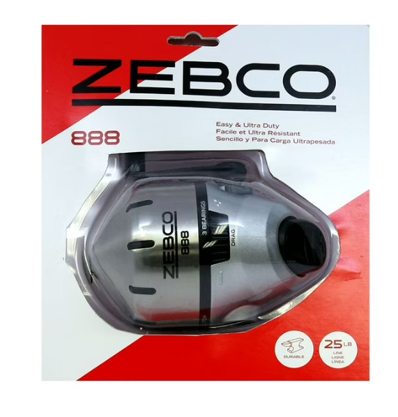 Zebco 888 Spincast Fishing Reel, Size 80 Reel