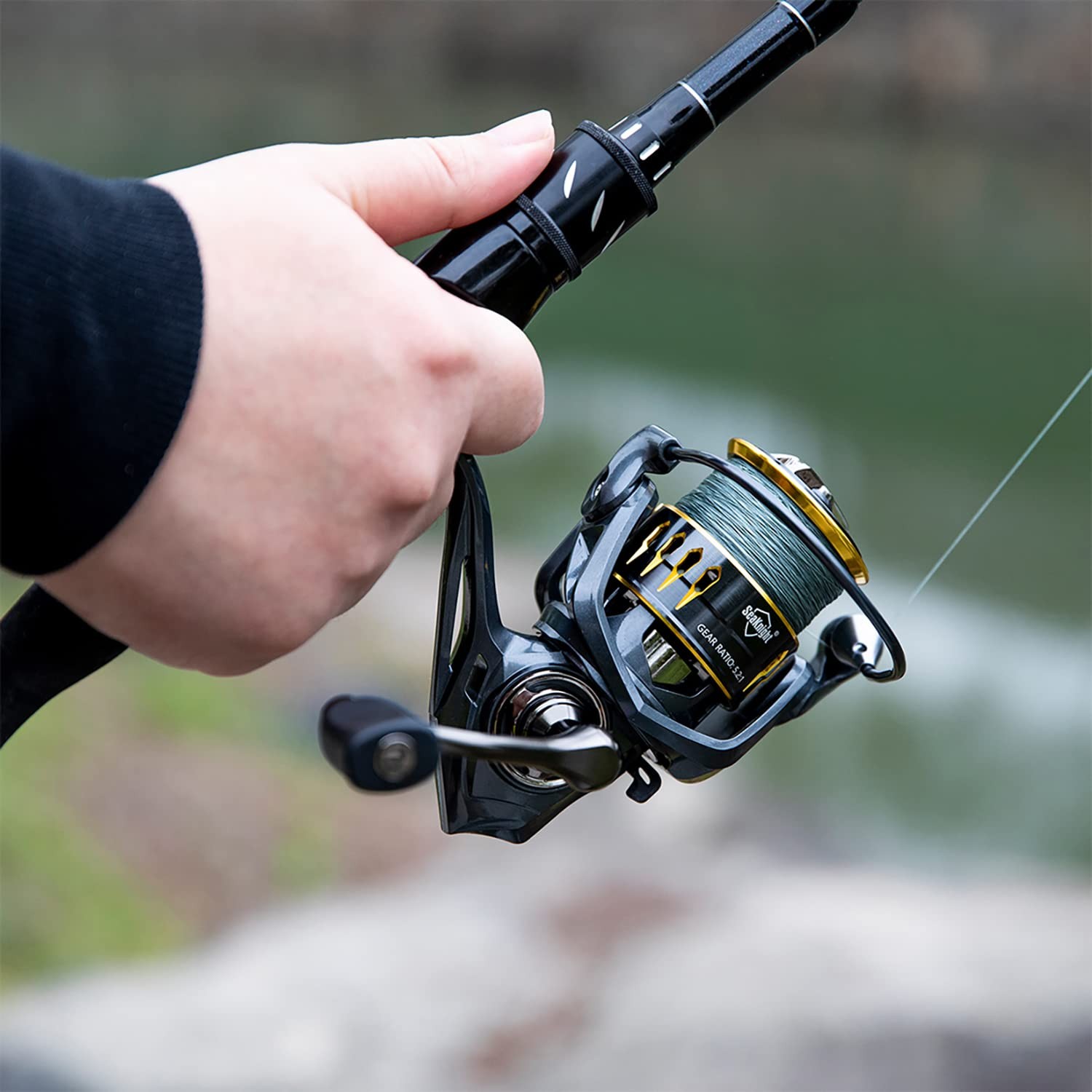 Archer II Spinning Reel Freshwater 4.91 5.21 8+1BB Ultralight Carp Fishing Reel…
