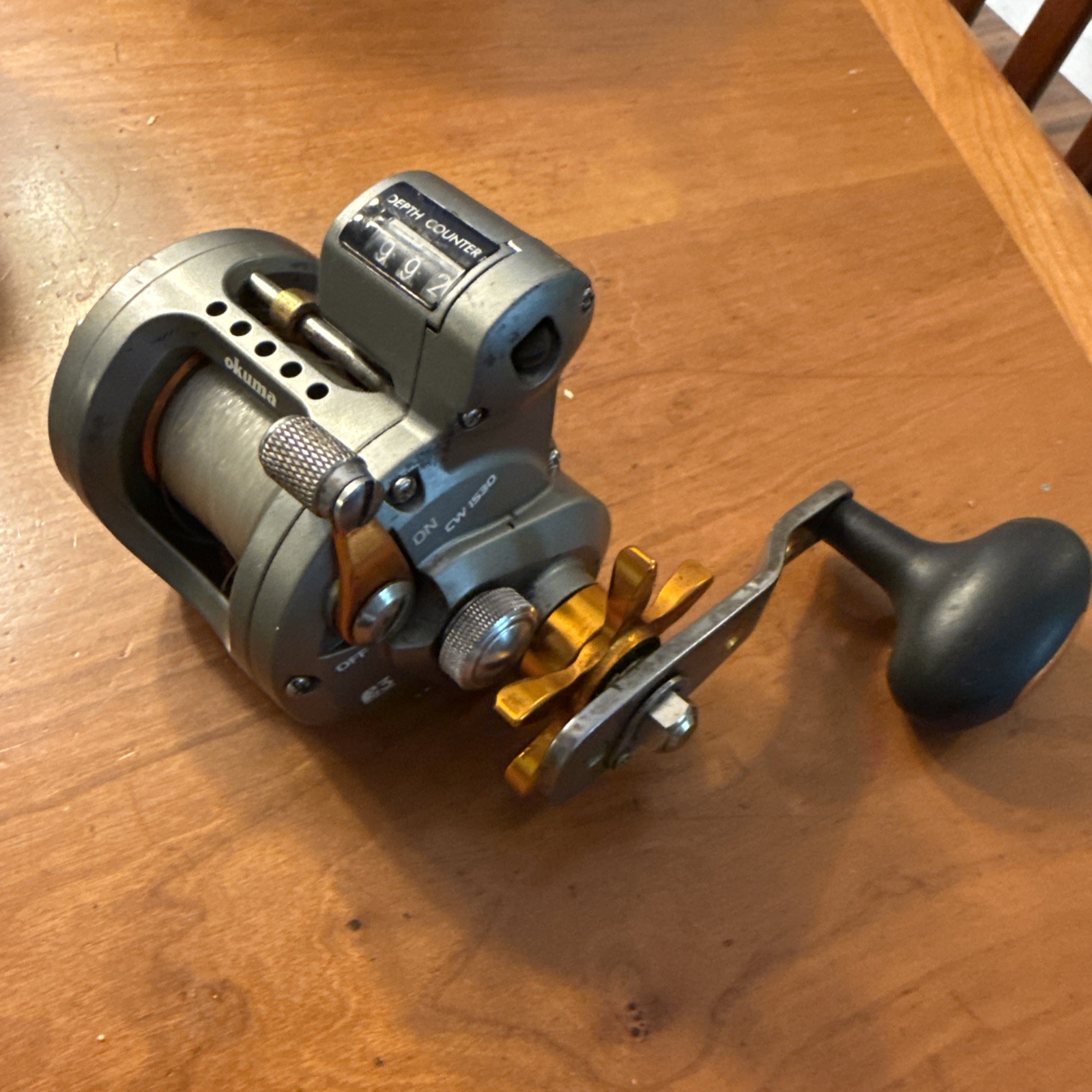 Okuma Cold Water Linecounter Trolling Reel – CW-153D