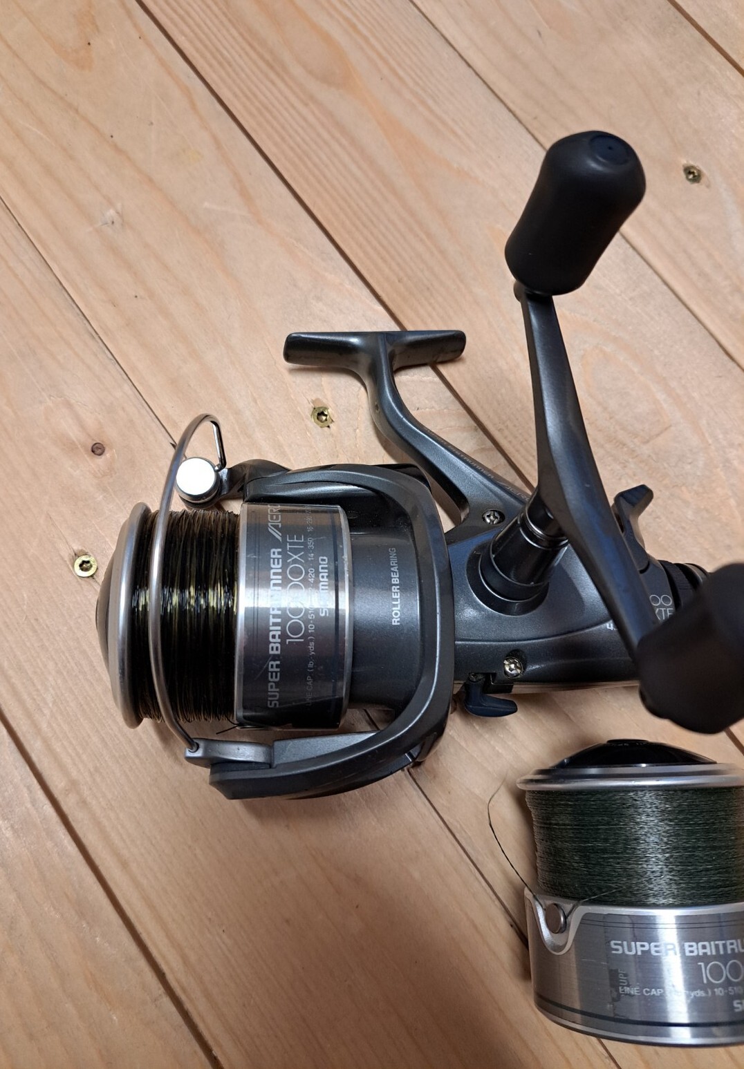 Shimano Super Baitrunner Aero 10000-XTE, 10000XTE Free Spool Fishing Reel Carp