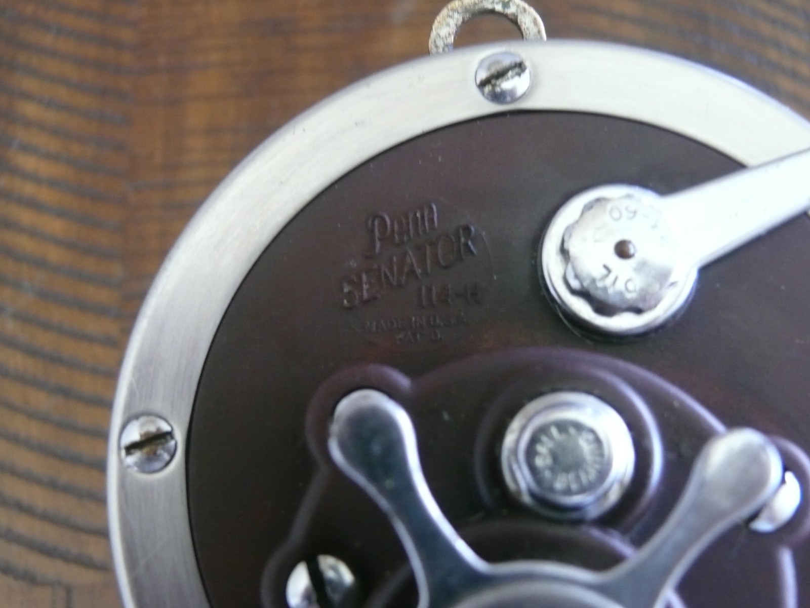 Penn 114H Special Senator 6/0 High Speed Ball Bearing Fishing Reel USA Vintage