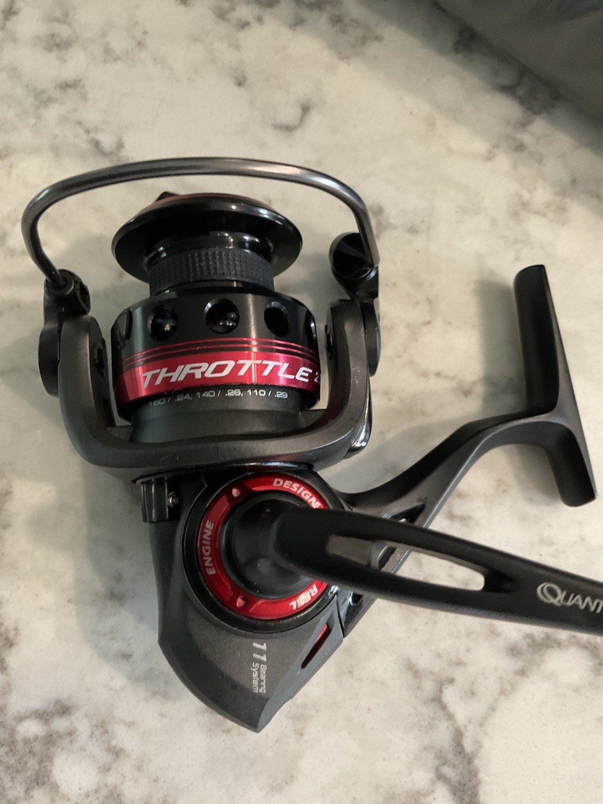 Quantum Throttle 2 Spinning Reel TH20A, 11 Bearing, 5.2:1 Gear Ratio New No Box