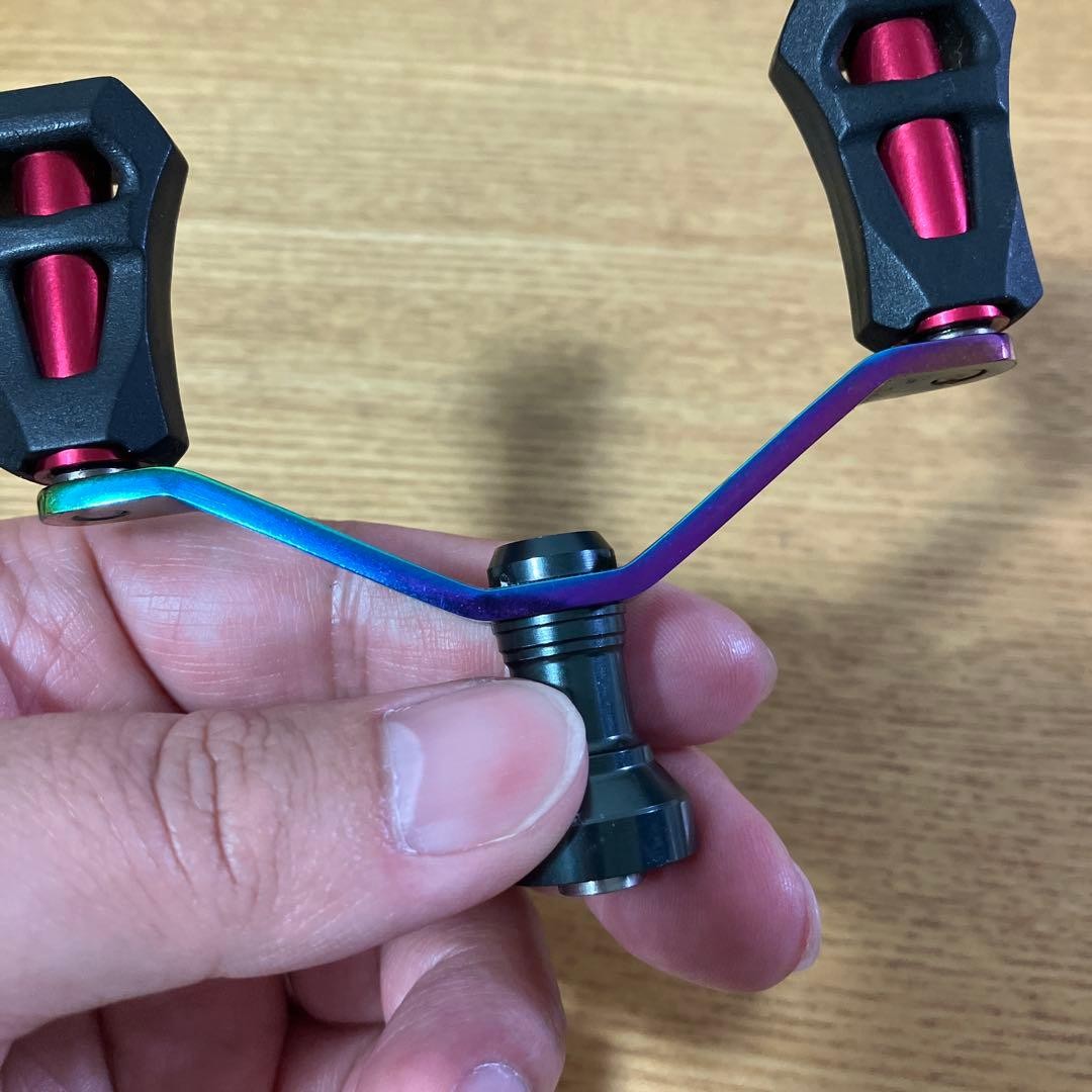 Daiwa compatible Dress Gatling 80mm Double Handle Stand Set