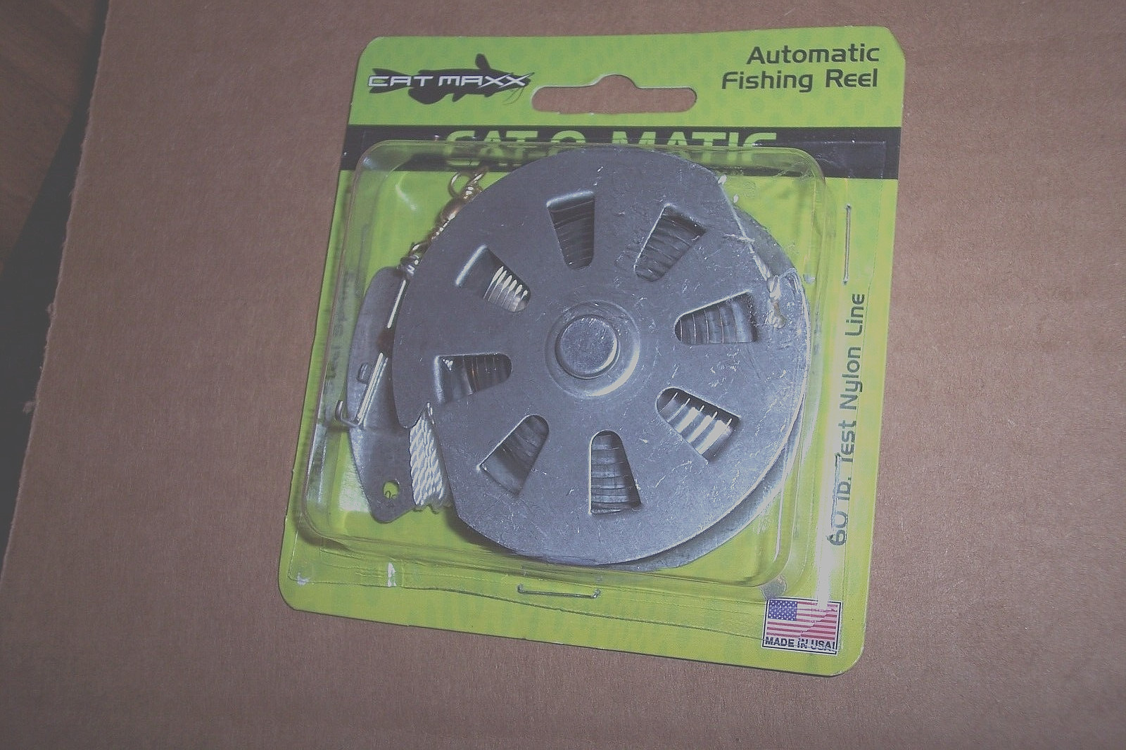 Automatic Fishing Reel Yo Yo Style 60 # Test Cat-O-Matic Reel Limb Line Cat Fish