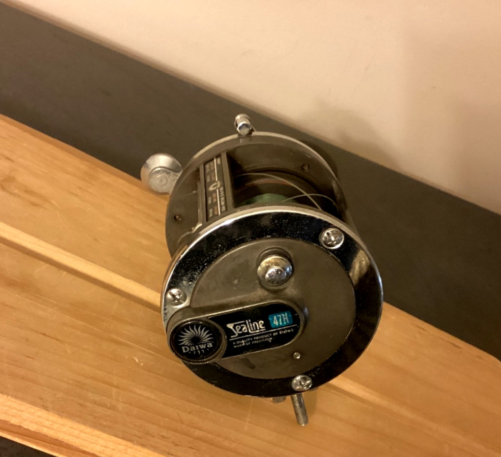 TWO (2) Daiwa Sealine 1 each 27H & 47H Fishing Trolling Reel made in Japan
