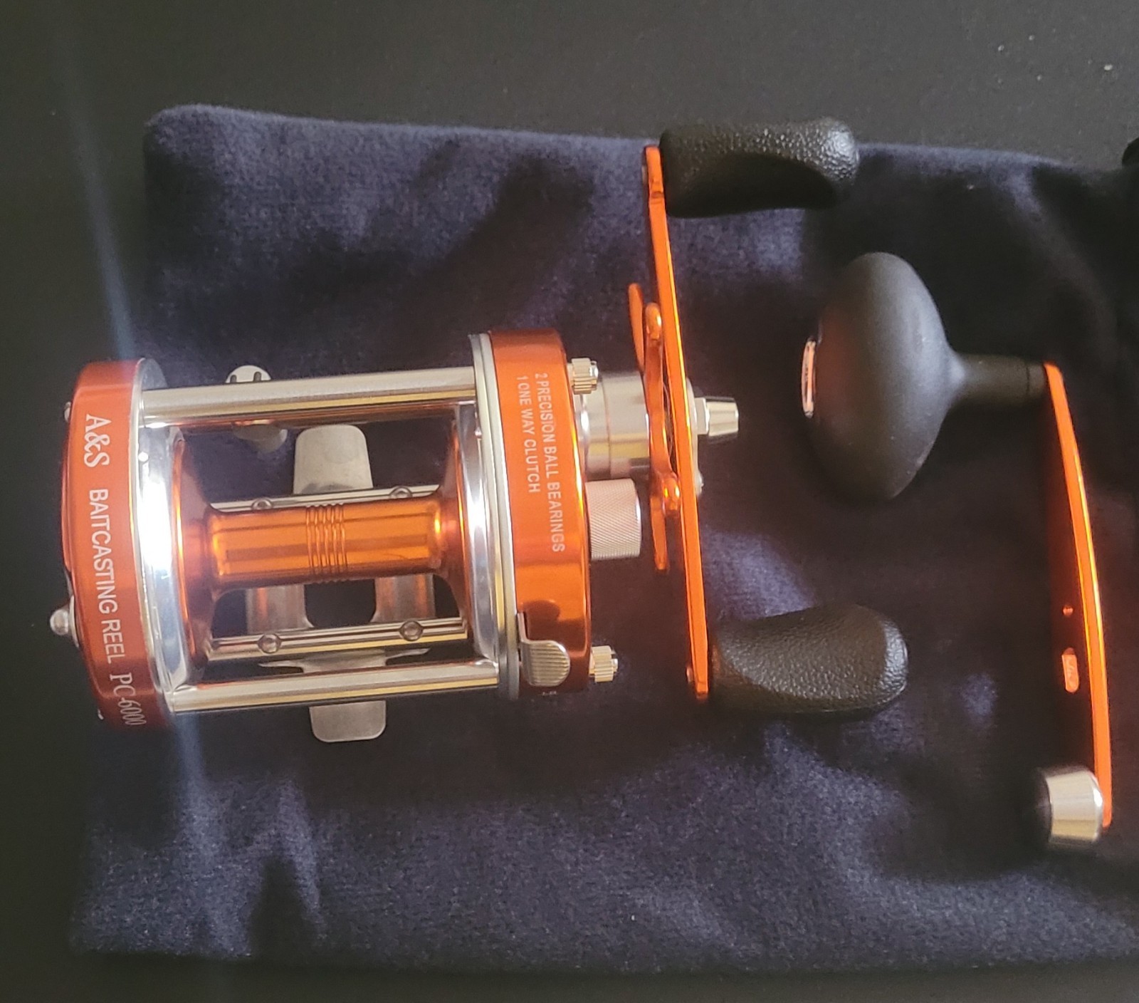 A&S Precision Reels PC – 6000 All Brass Gears, Lifetime Warranty & Free Shipping