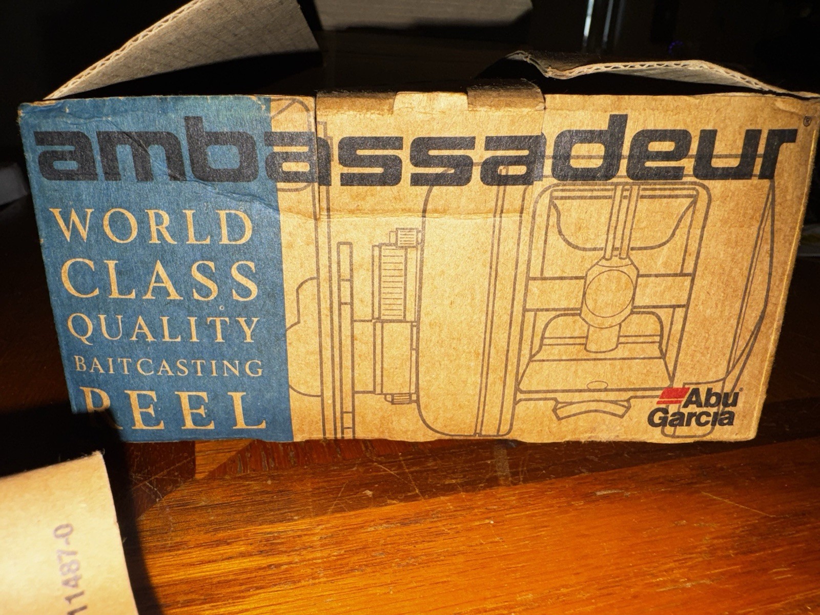 Abu Garcia Ambassadeur 6501-C3 Baitcasting Reel Left Handed-Made in Sweden