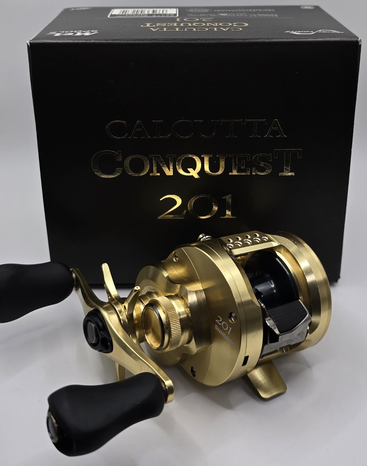 Shimano 21 Calcutta Conquest 201 Baitcast Reel Left Hand from Japan
