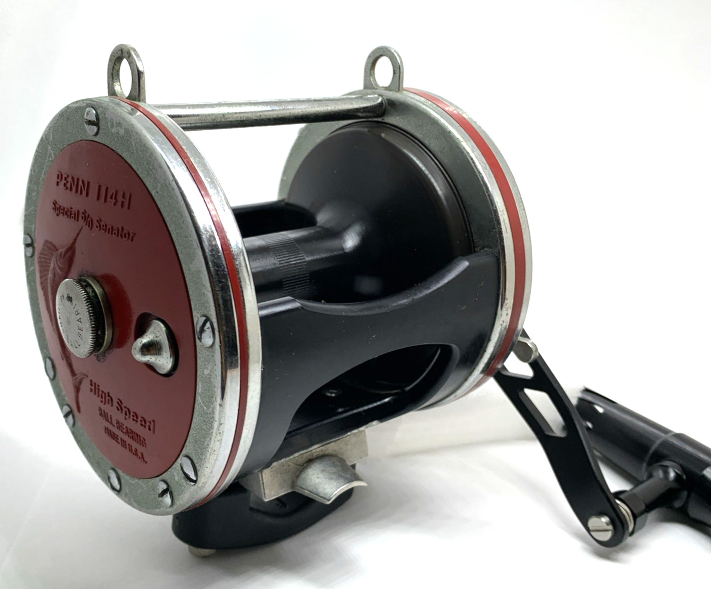 Penn 114HLW Senator 6/0 Conventional Fishing Reel With Power Handle Made In USA