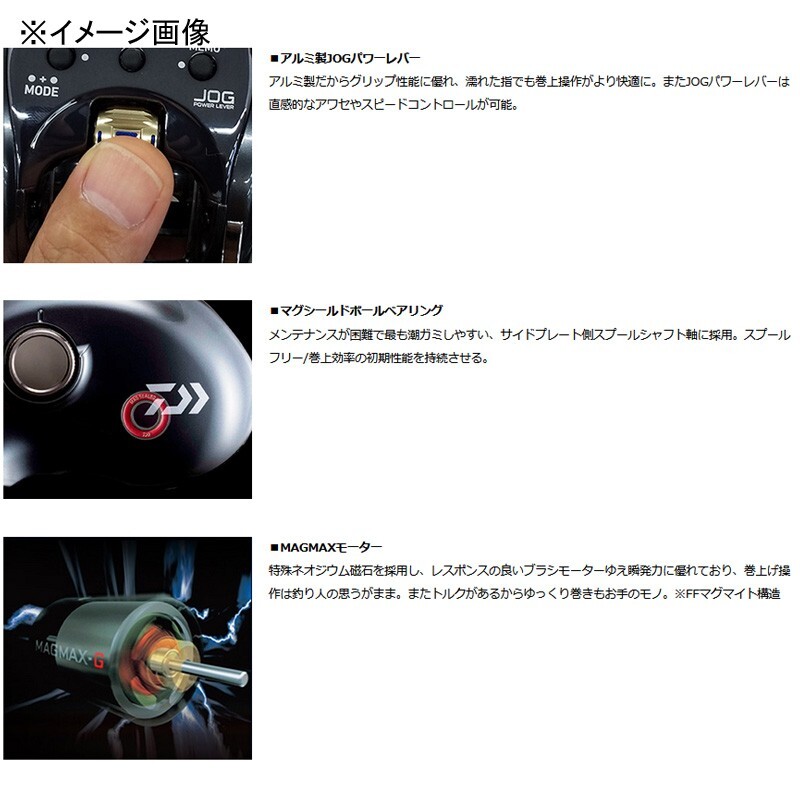 Daiwa 23 SEABORG 400J Electric Reel Right Handle from Japan „New“