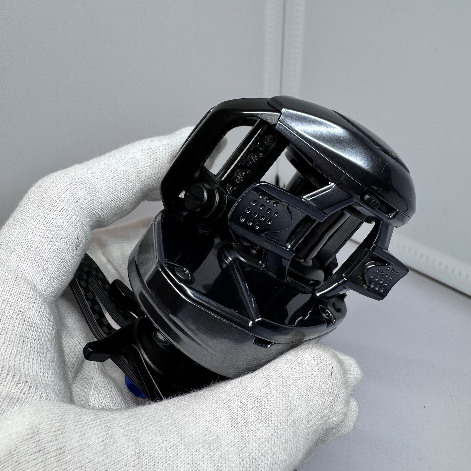 Shimano 24 SLX 70XG Right Handed Baitcasting Reel Custom Handle Good Used