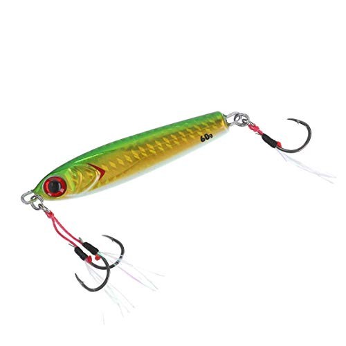 DAIWA Reel Case Beniga Bay Metal Red Sea Bream 60g PH Green Gold Glow Berry