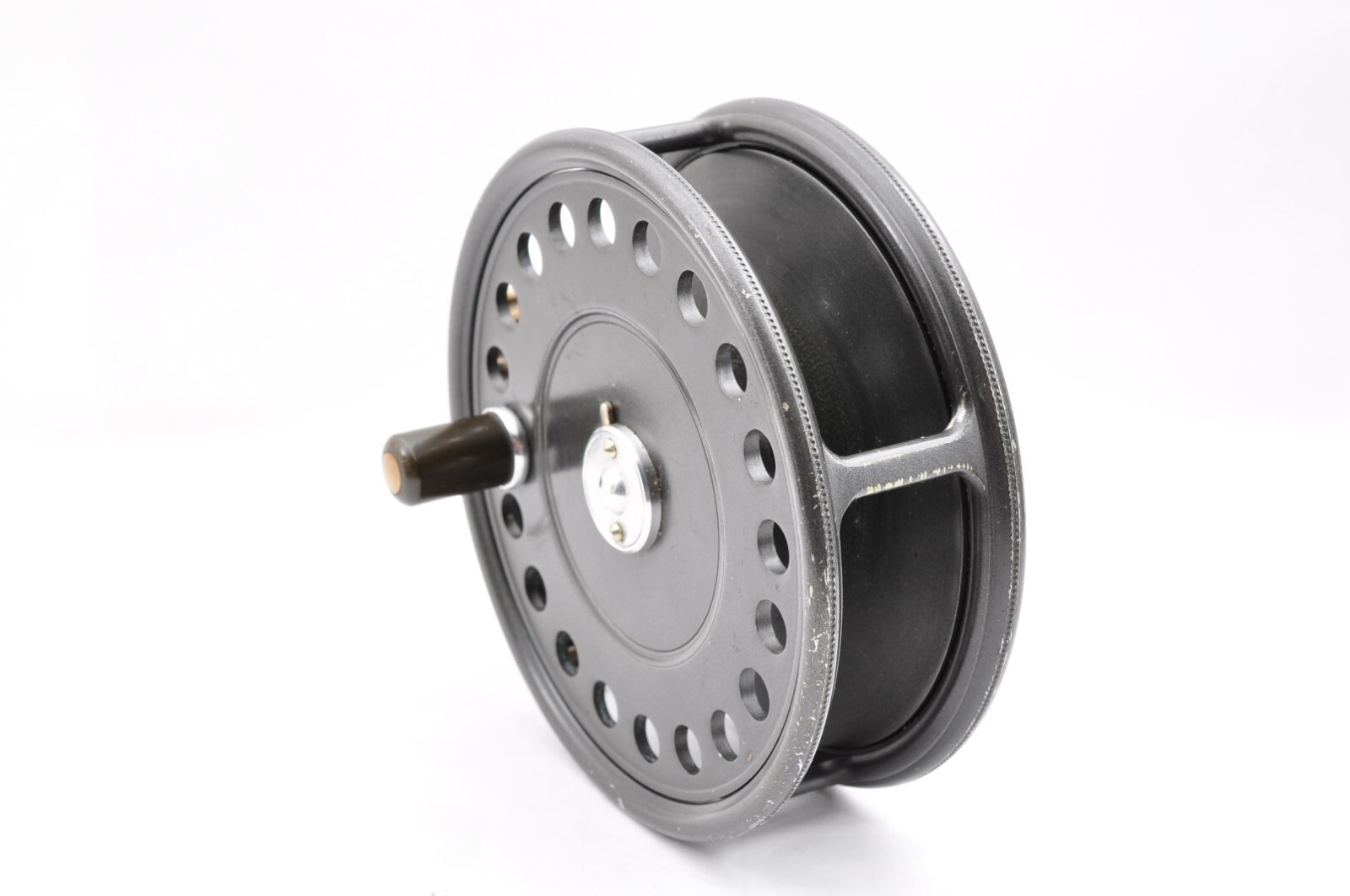 Hardy Bros. LTD „The St Jhon“ 3-7/8 Gray Box Bag Used Fly Reel Fishing Japan
