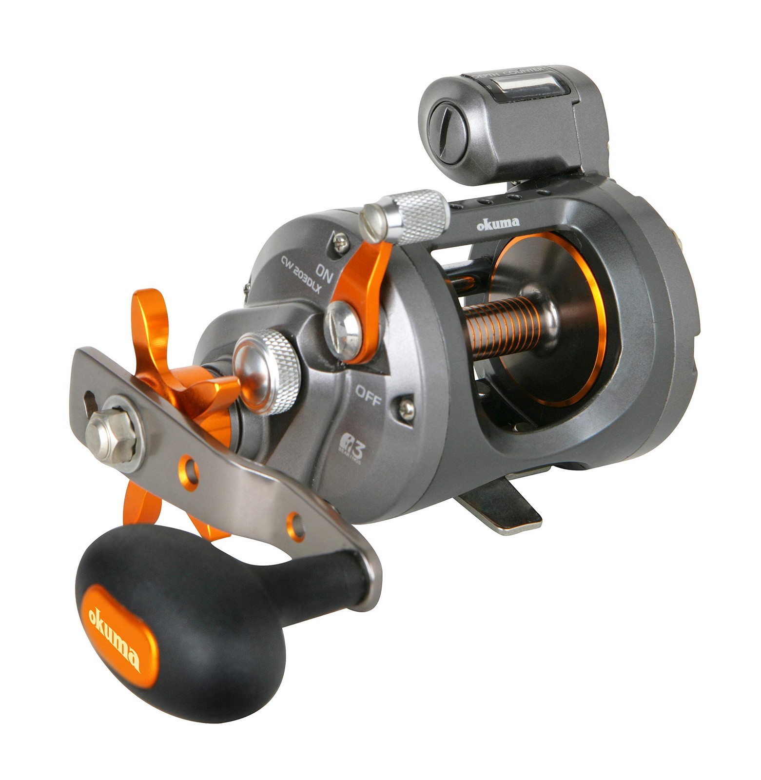 Fishing Reel Cold Water Linecounter Trolling CW-153DLX Multicolor Okuma TACKLE