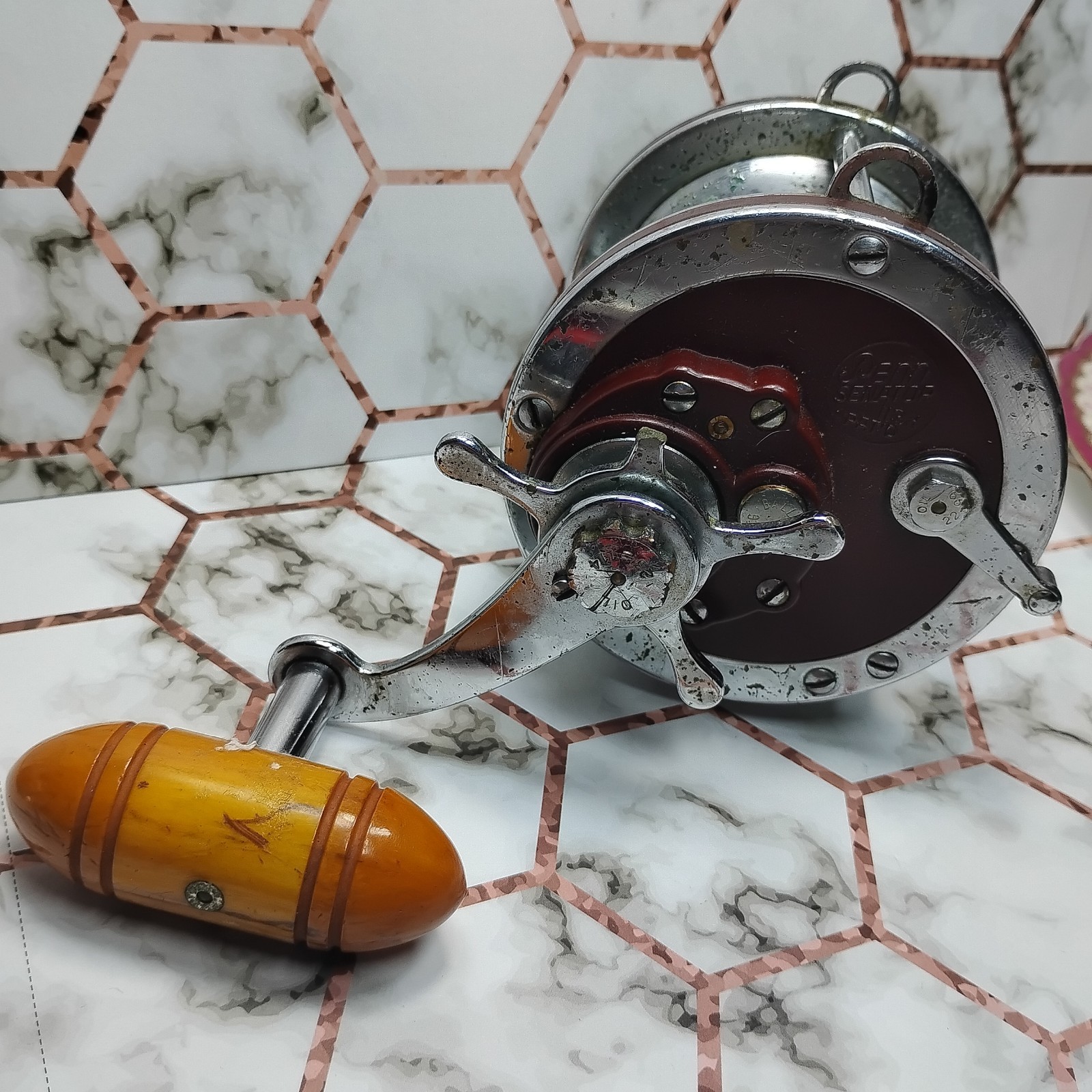 Penn Senator 113H Carl Newell Broadbill Super 4/0 Wide Fishing Reel BBCK