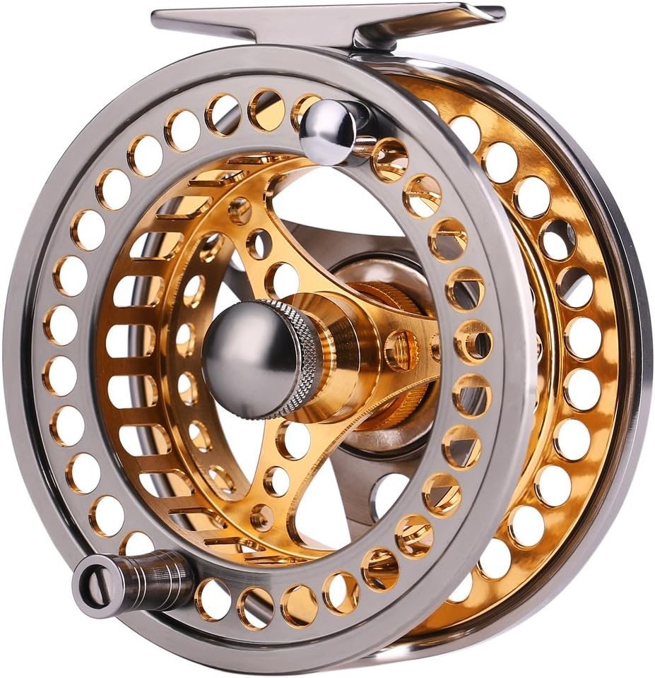 Lightweight CNC-Machined Fly Reel – 2+1BB, Ideal for Trout and Salmon Fishing