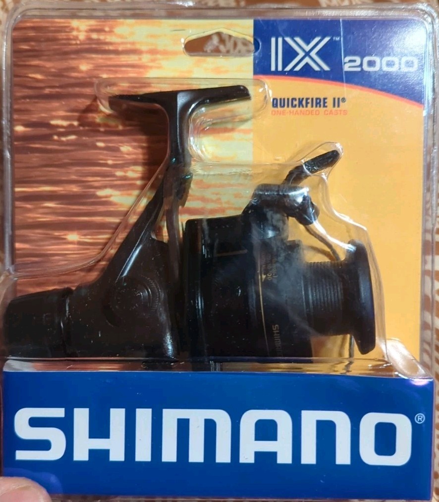 Shimano Quick Fire II IX 2000 Spinning Reel, Gear Ratio 4.1:1, NEW SEALED BOX