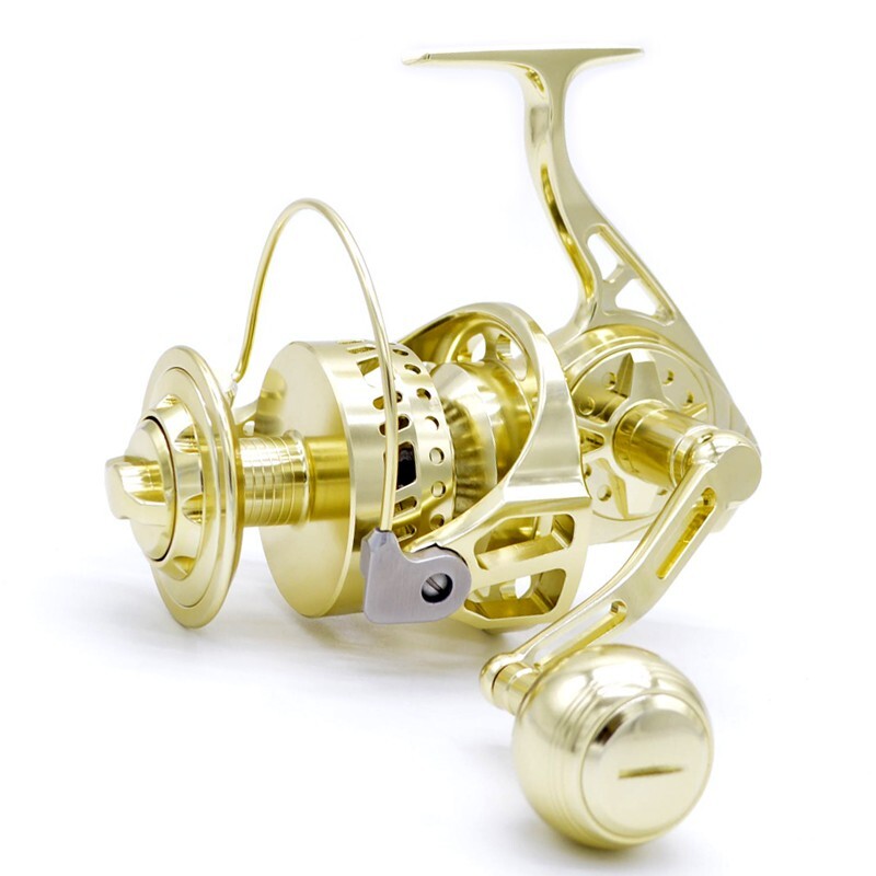 CAMEKOON WT7000 Spinning Waterproof Big Game Fishing All Aluminum Saltwater Reel