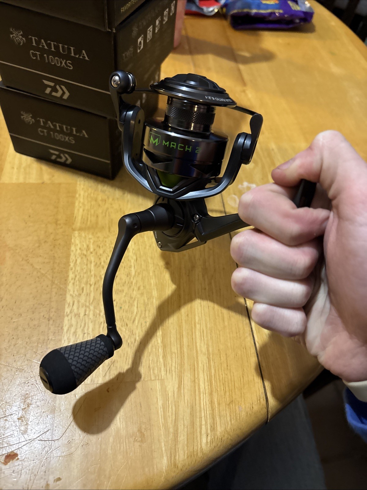 Lew’s Mach 2 Mh2-4g3 spinning reel 6.2:1