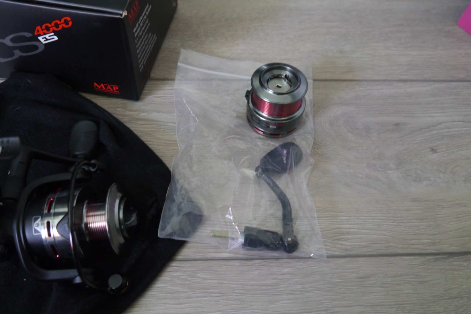 MAP CARPTEK ACS 4000FS REEL NEW BOXED COARSE FISHING TACKLE