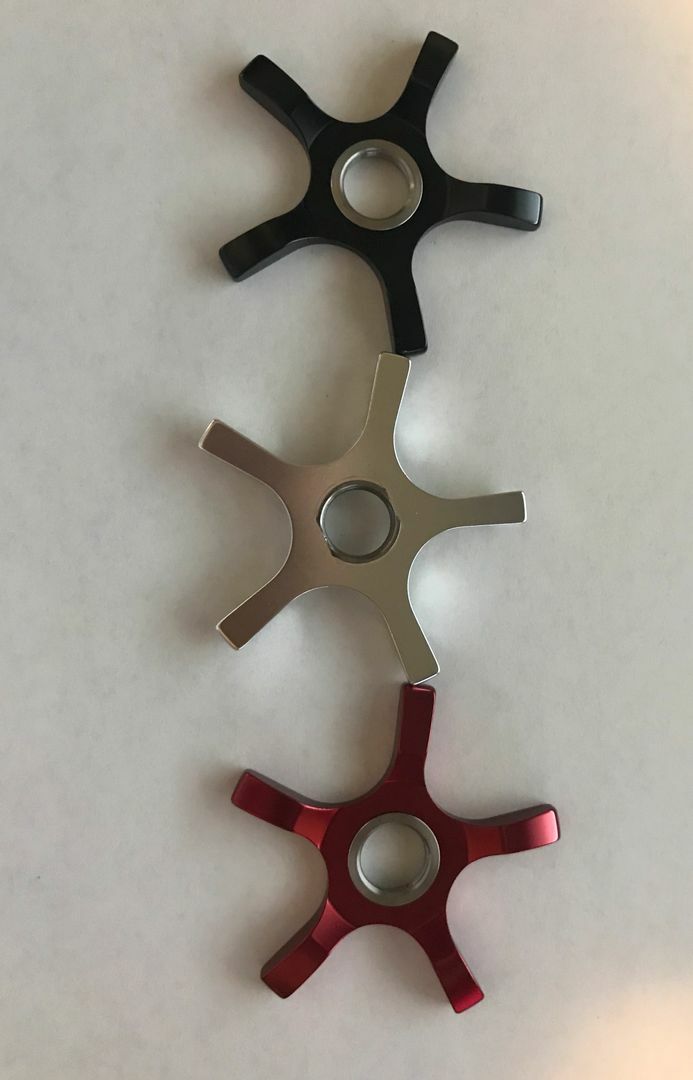 68mm OD Aluminum Drag Star Wheel for Penn 6/0 (114H) or 9/0 (115L)