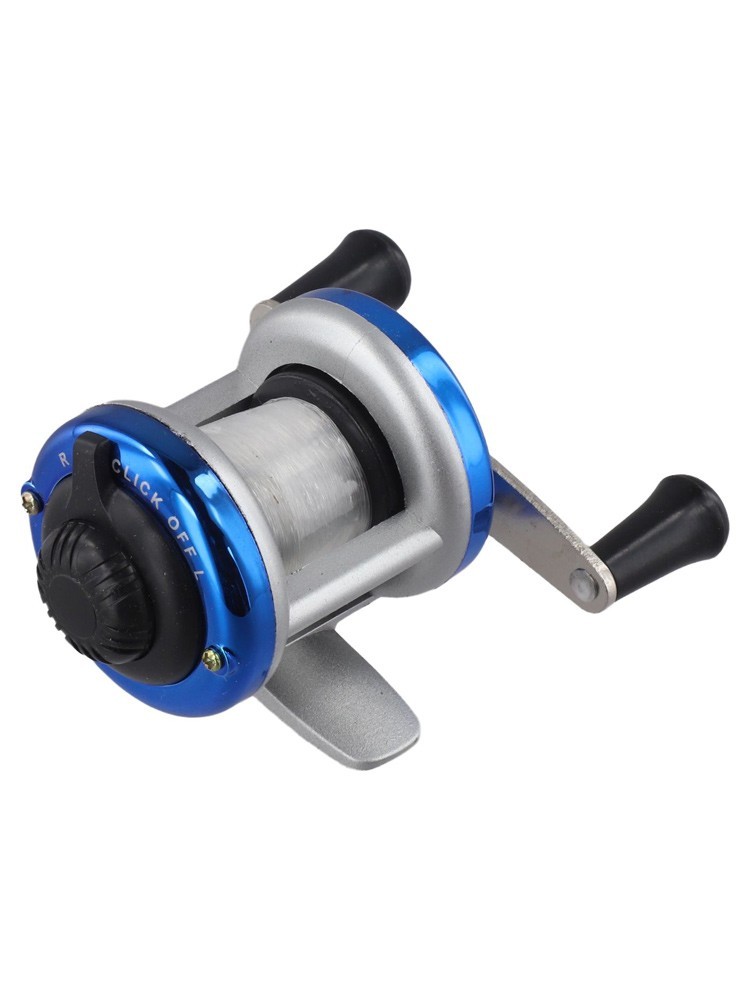 User Friendly Dual Handle Ice Fishing Spool for Effortless For Winter Fishing