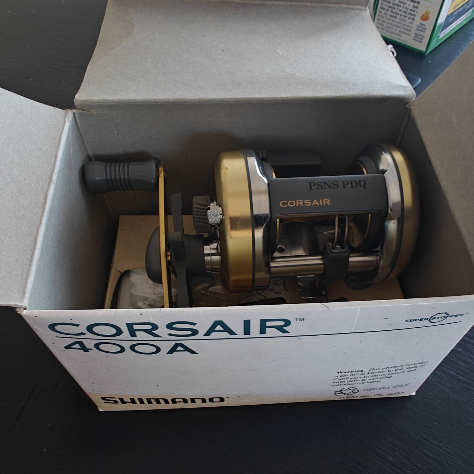 Shimano Corsair CS 400A Baitcasting Fishing Reel — Open Box