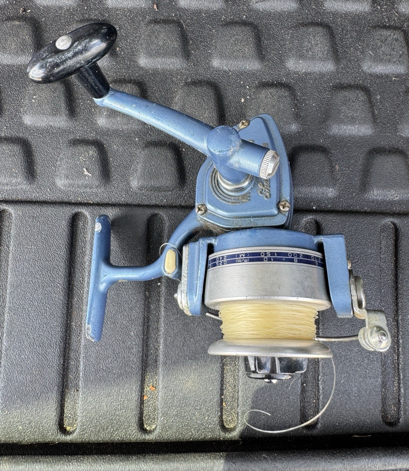 Vtg Shakespeare Wondereel 2410 Convertible Crank 2 Ball Bearings Open Reel