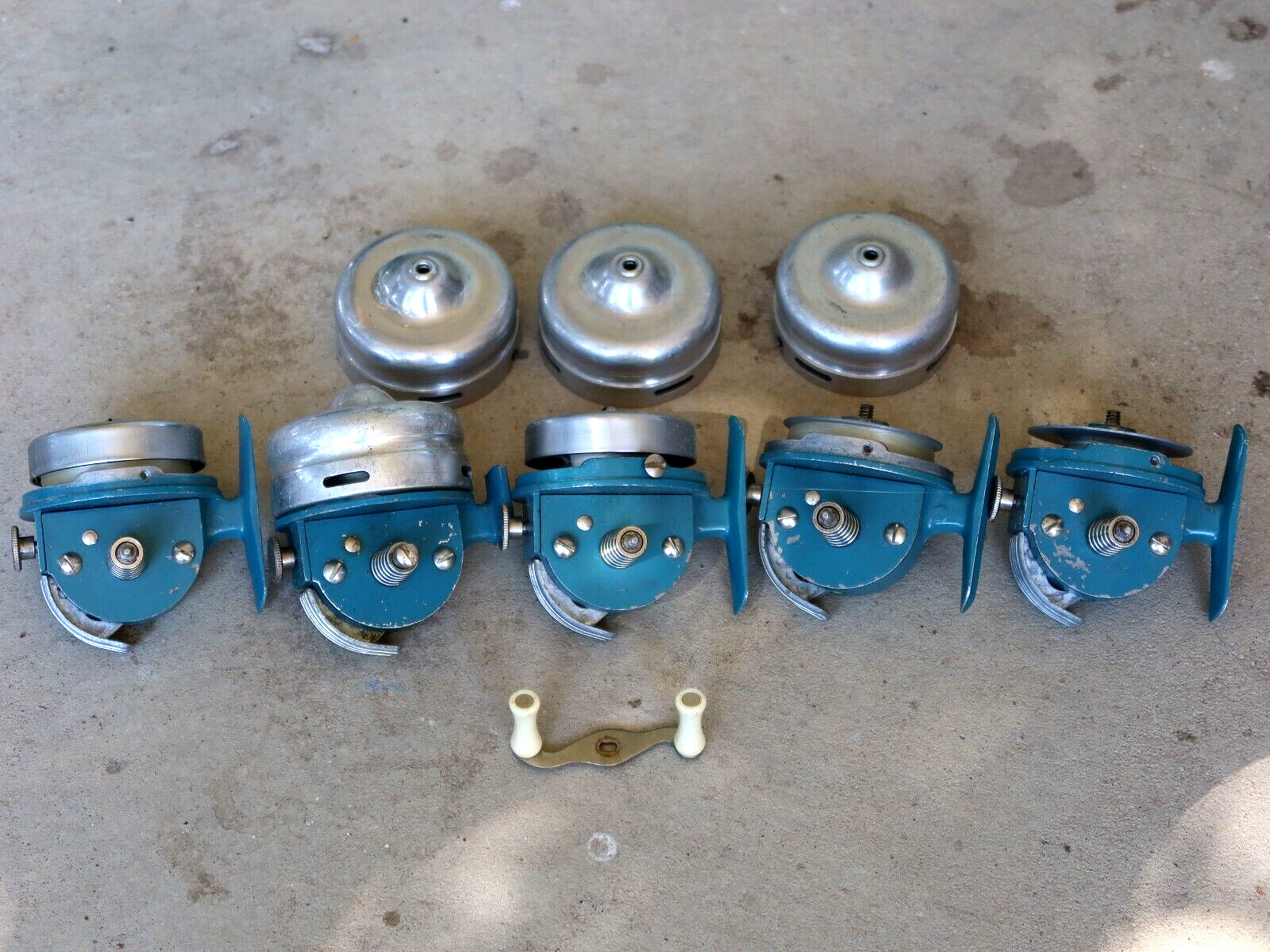 Vintage Closed Face Fishing Reels Parts Only Unbranded