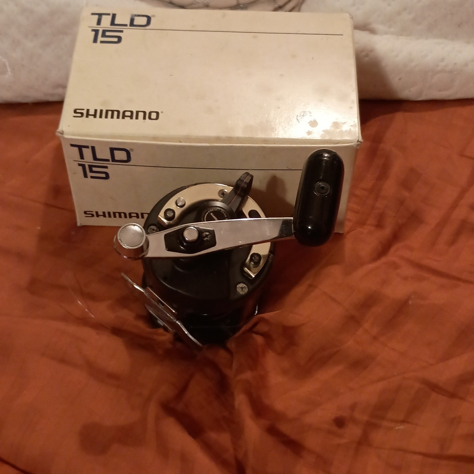 Shimano TLD 15 Lever Drag Trolling Reel Right Hand 4.0:1 4BB Pre-Spooled w/ Box