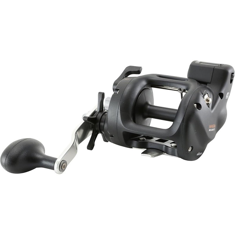 Premium Left Hand Trolling Fishing Reel Aluminum Graphite 4.0 Gear Ratio 476g US