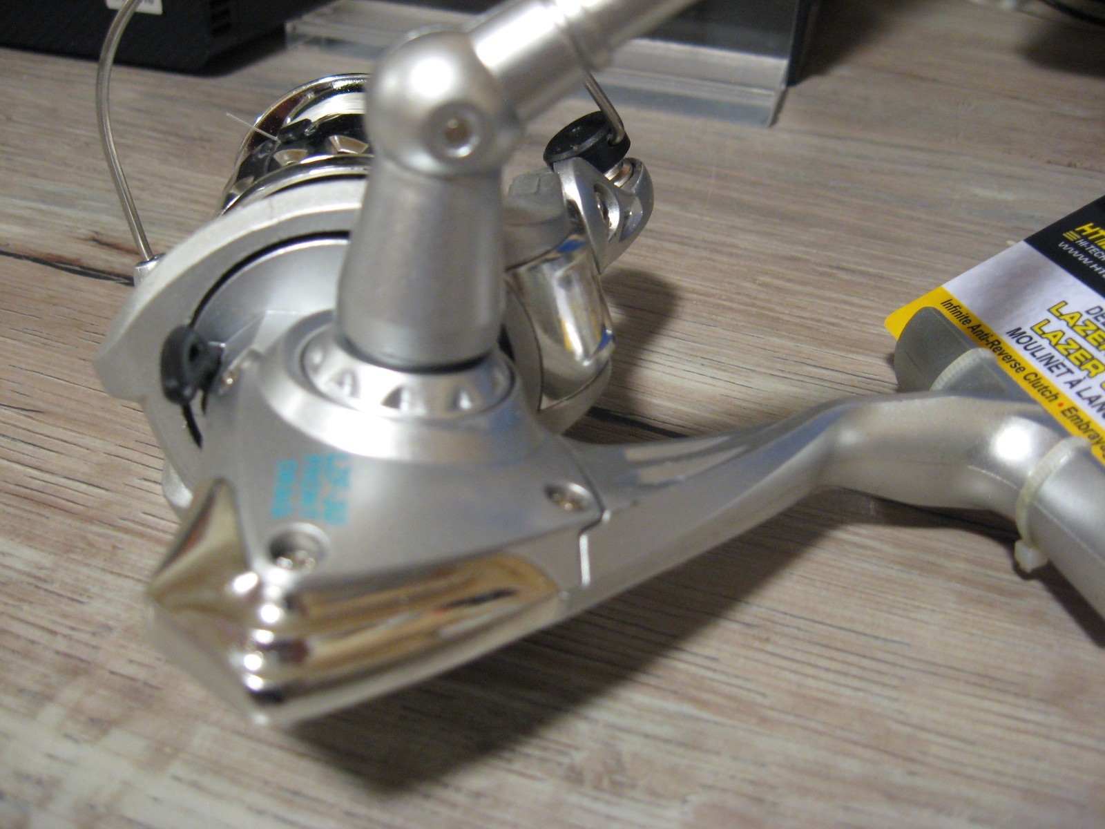 HT Lazer 30 Spinning Reel 5.1:1 Pre-Spooled 6 LB Line HZF-30 – RH / LH Retrieve