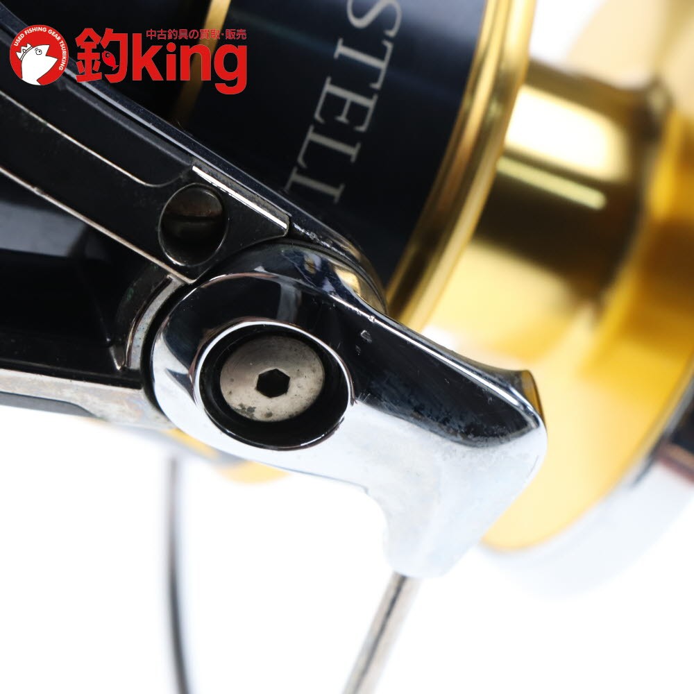 Shimano 13 Stella SW 14000XG Spinning Reel w/Custom Knob, From Japan