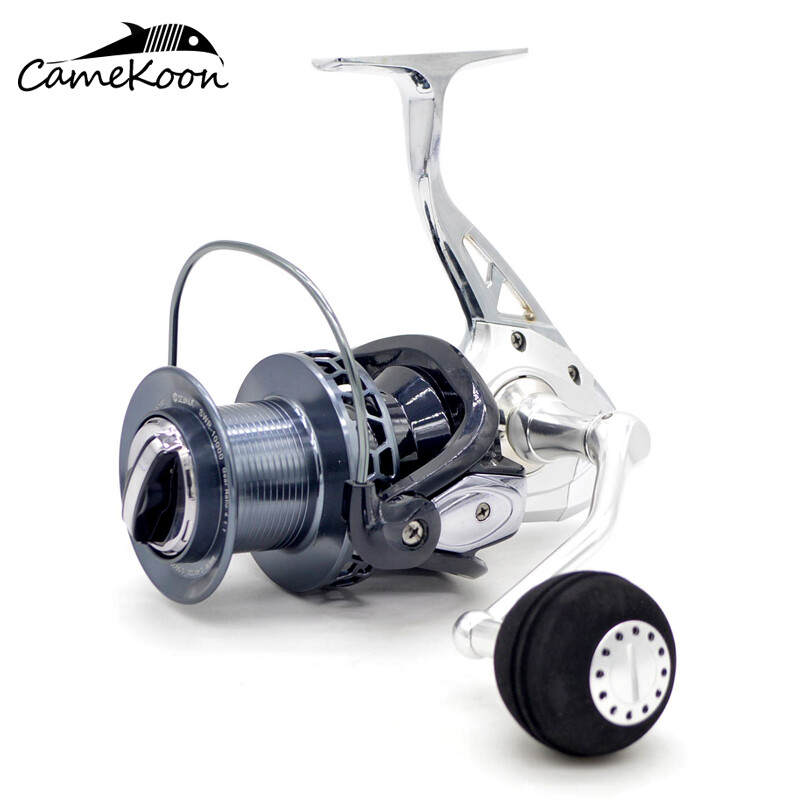 CAMEKOON Long Casting Spinning Reel Metal Body Freshwater/Saltwater Surf Fishing