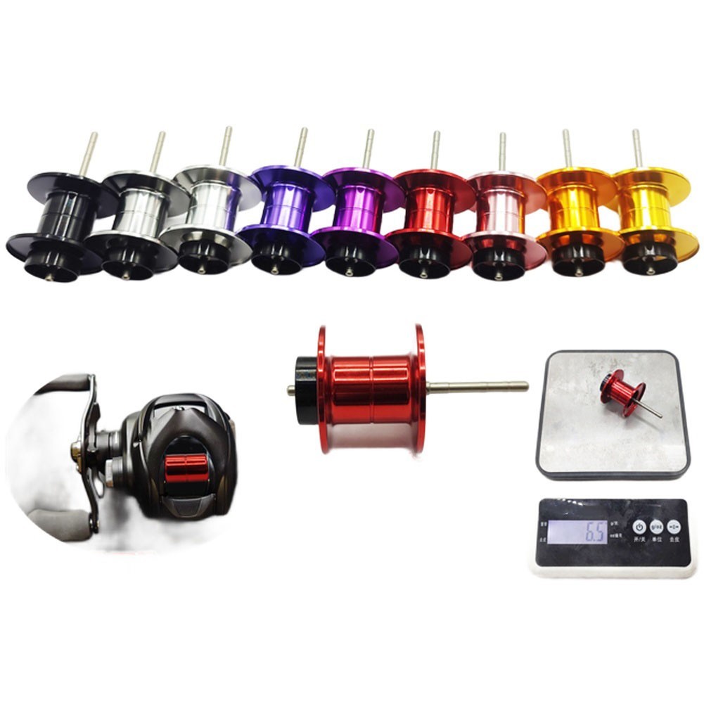 For DAIWA TATULA SV TW100 Baitcasting Spool Bearingless Design CNC Steel Spindle