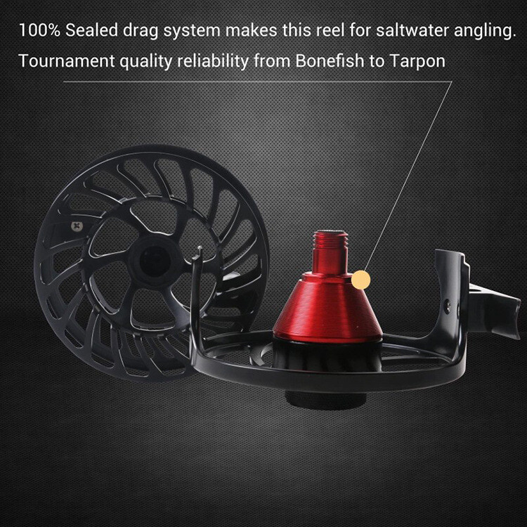 Fly Fishing Reel 7/9 10/12 Metal Aluminium Alloy Lightweight Ice Fishing Reel