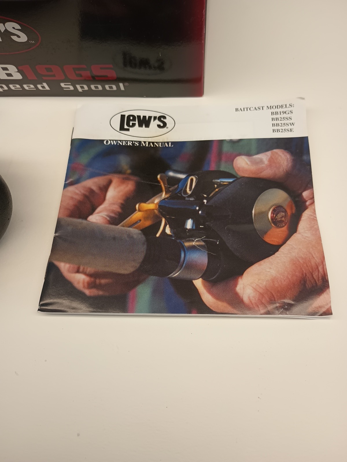 Lew Childre Speed Spool BB-19GS Gold Series Baitcasting Fishing Reel Japan