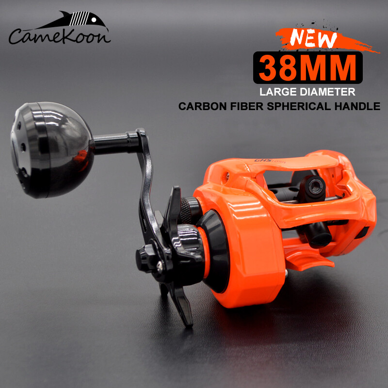 CAMEKOON 6 Colors Baitcasting Reel 7.3:1 Power Handle Saltwater Casting Fishing
