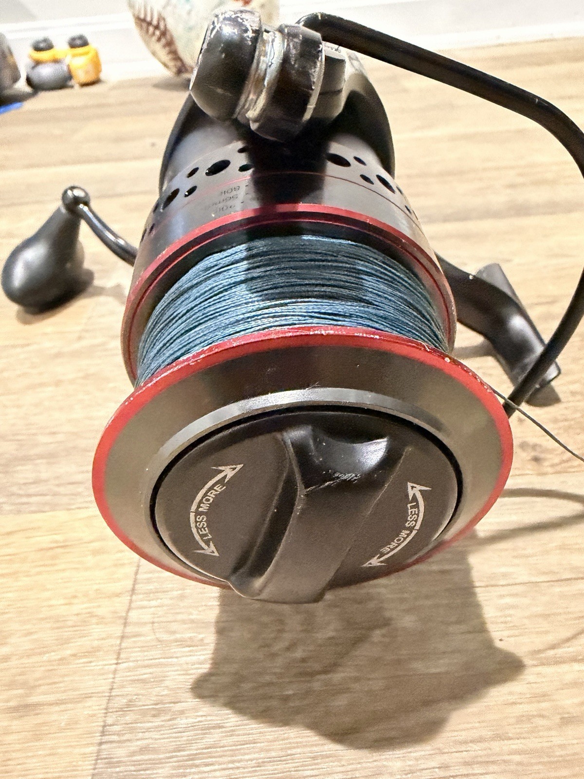 Penn Fierce II 8000 Spinning Reel With 350 Yard 80 Braid Spooled Shark Saltwater