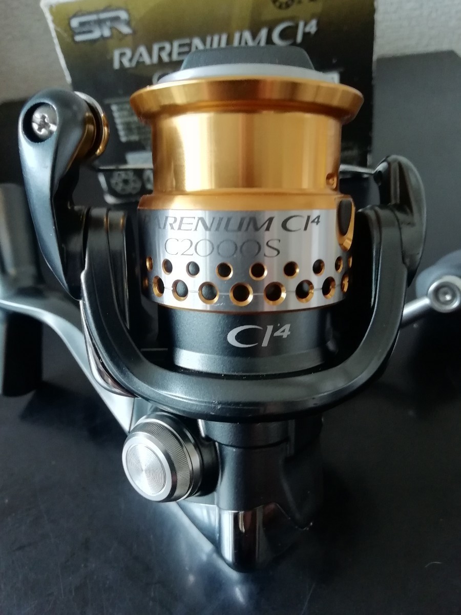 excellent condition SHIMANO 09 Rarenium CI4 C2000S Shimano Trout Light Game Area