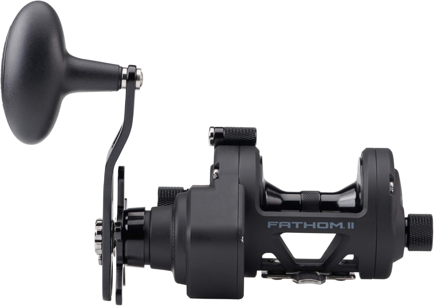 Penn Fathom II Star Drag Conventional Fishing Reel, Black Gold, 25N