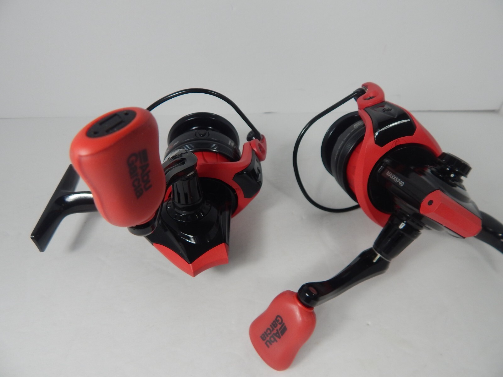 ( 2 ) Abu-Garcia Maxxsp40 Spinning Reels, Ratio 5.8:1, 14lb/150yds, Drag 14lb