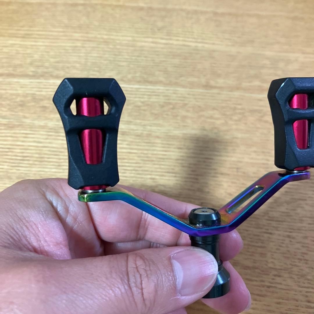 Daiwa compatible Dress Gatling 80mm Double Handle Stand Set