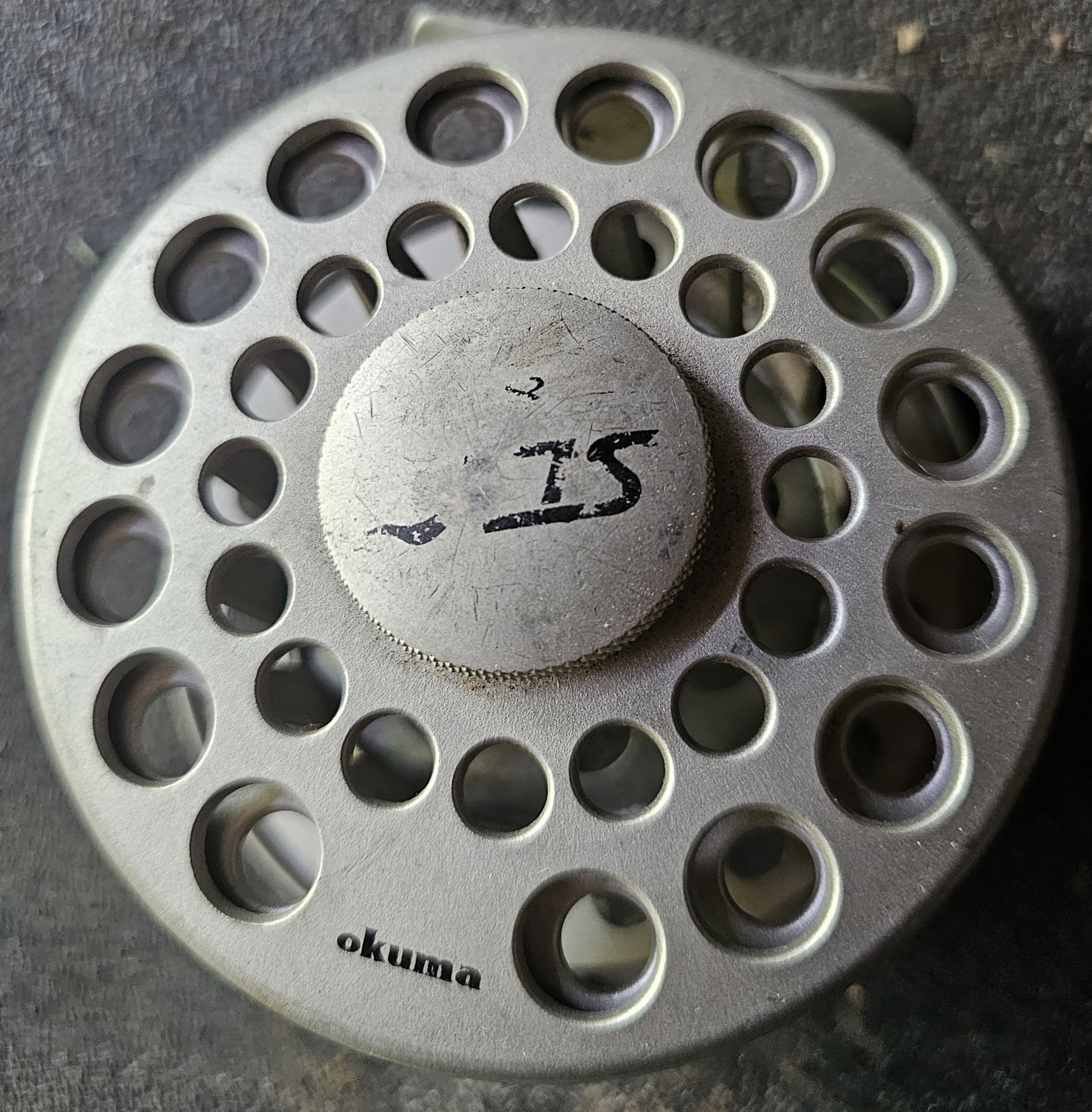 Okuma SLV89 8/9 Fly Reel Gray Lightweight