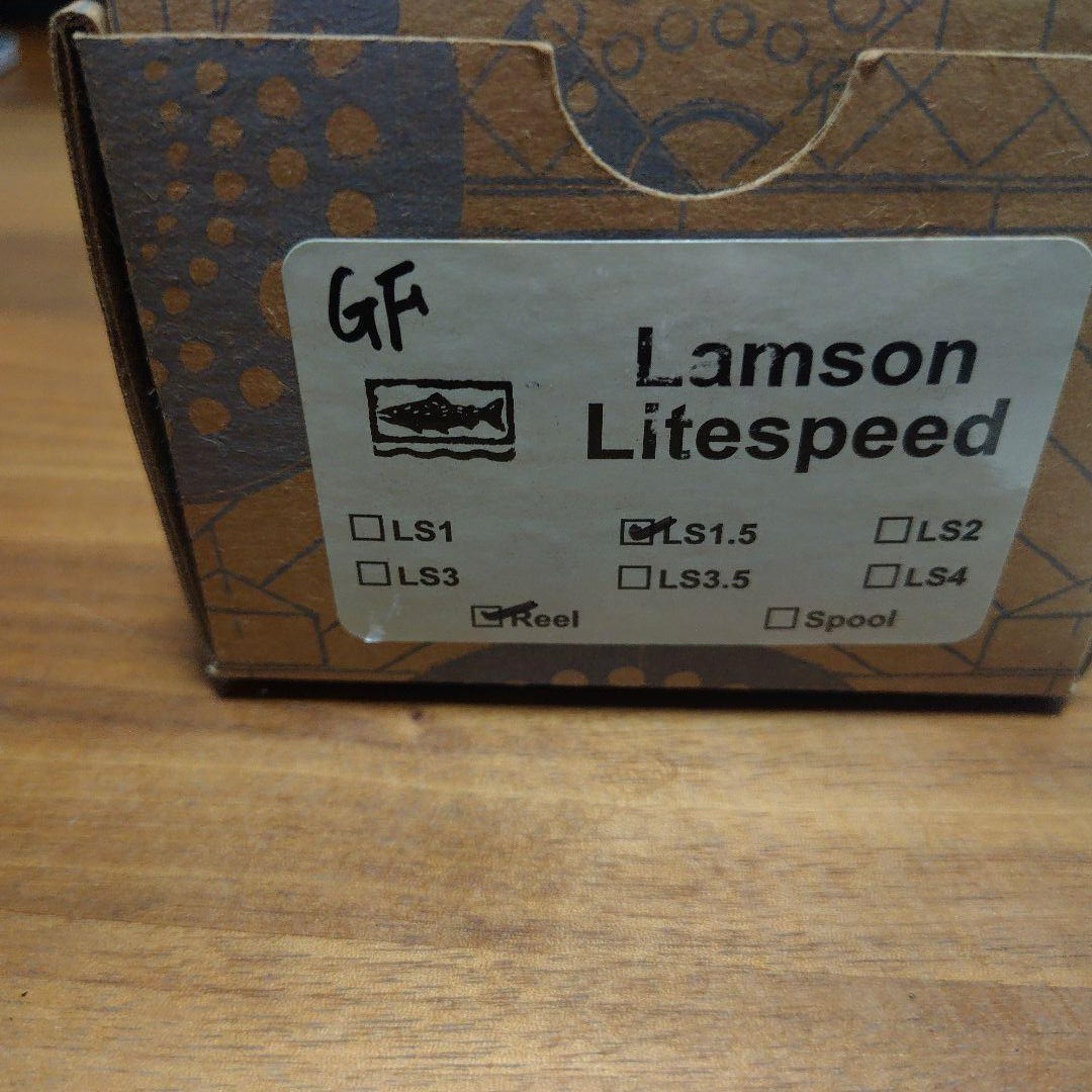 Lamson Litespeed LS1.5 Fly Reel Lightweight Large Arbor Sealed Drag USA Fishing