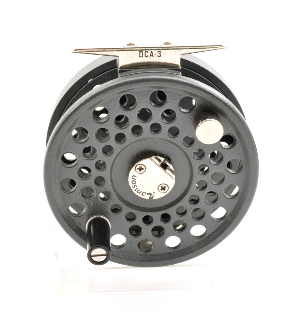 Lamson DCA-3 RH 163g #6 Made in U.S.A Green Fly Reel Fishing From Japan